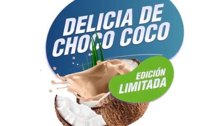 GIF1 de Batido Nutricional F1 sabor delicia de Choco Coco