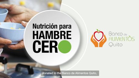 Video de donación a Banco de Alimentos Quito