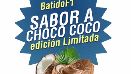 GIF2 de Batido Nutricional F1 sabor delicia de Choco Coco