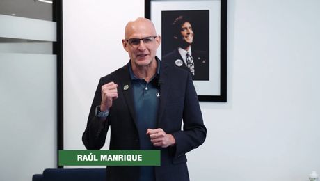 Mensaje de Raúl Manrique