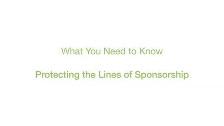 Protecting the Lines of Sponsorship