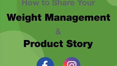 How to share your Weight Management & Product Story
