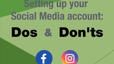 Setting up your Social Media account: Dos & Don'ts