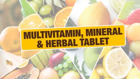 Multivitamin, Mineral, & Herbal Tablet