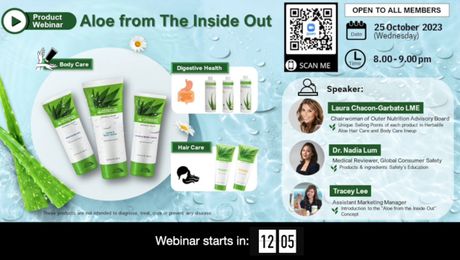 Aloe from the Inside Out Product Webinar 