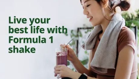 Live Your Best Life with Herbalife F1 Shake