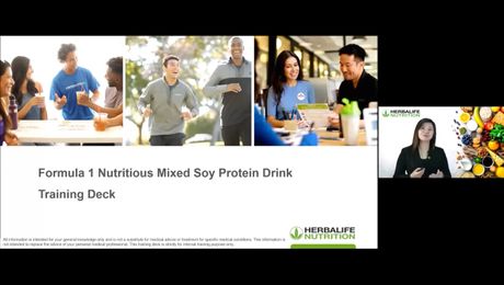 [English] Formula 1 Nutritious Mix Soy Protein Drink 