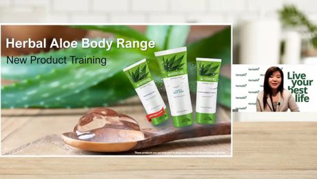 Herbal Aloe Body Range - New Product Training