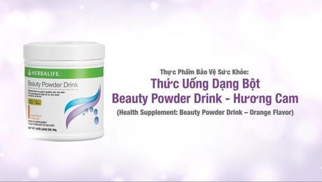 Thức Uống Dạng Bột Beauty Powder Drink - Hương Cam
