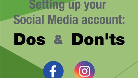 Setting up your Social Media account: Dos & Don'ts