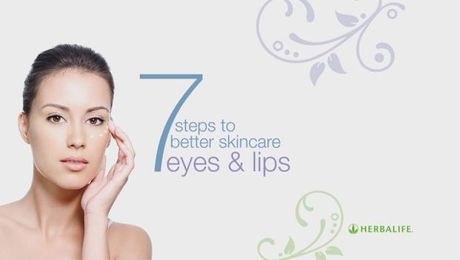 Step 3:  Looking after your eyes and lips