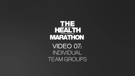 Video 07 - Individual Team Groups