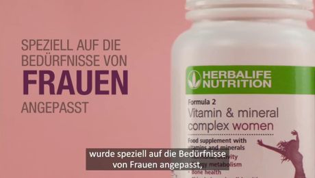 Spotlight Video F2 Vitamin&Mineral Komplex Frauen