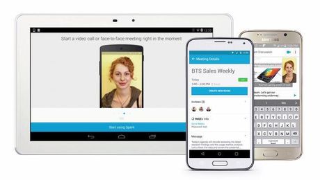 Navigate Cisco Spark on an Android Device