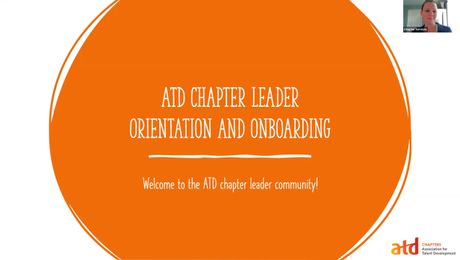 Chapter Leader Onboarding and Orientation Webinar