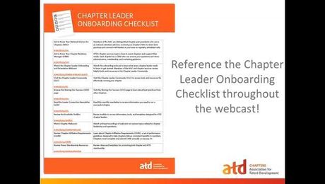 Q3 Chapter Leader Orientation and Onboarding Webcast