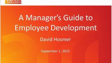 A Manager's Guide to Employee Development