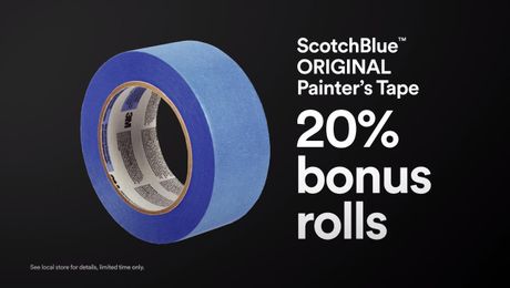 ScotchBlue Original Painter's Tape 20% Bonus Rolls