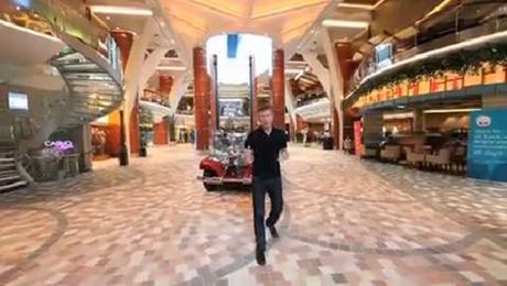 Join Mark Murphy and walk around Royal Caribbean’s Allure of The Seas cruise ship